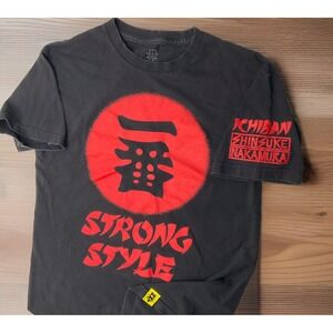 NXT WWE Shirt Shinsuke Nakamura Strong Style Ichiban Graphic Tee Men‎ Sz M
